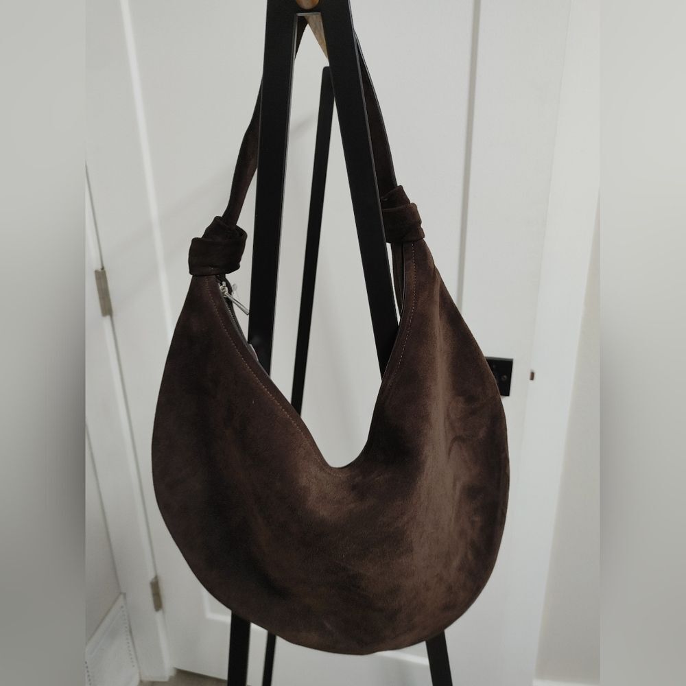 Reformation Chocolate Brown Hobo Bag - Picture 7 of 7